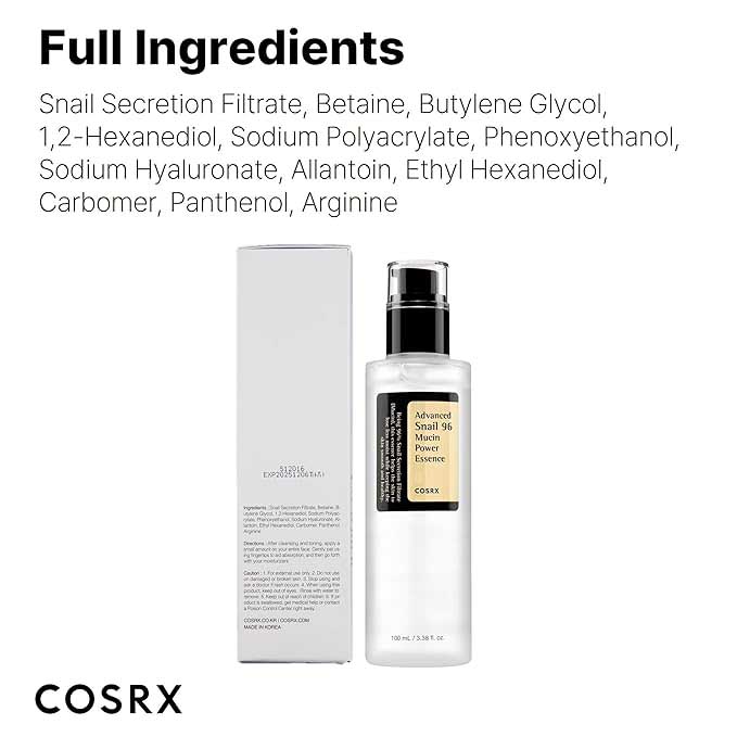 COSRX Snail Mucin Power Repairing Essence